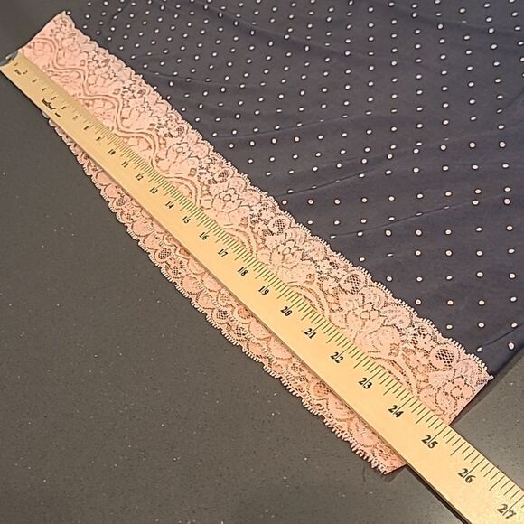 Nanette Lepore Gray with Pink Polka Dot Pajama Set - Picture 8 of 13